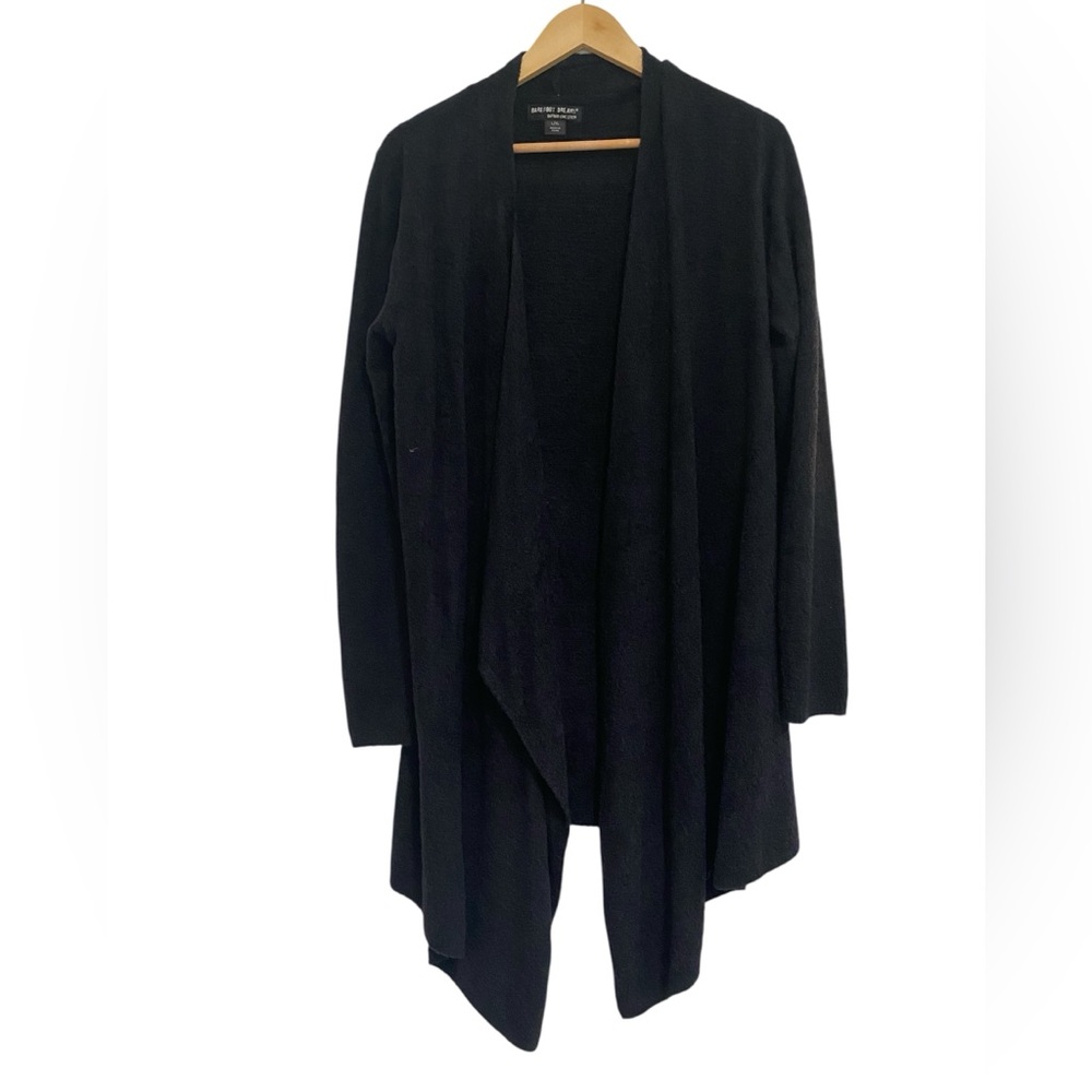 Barefoot Dreams Bamboo Chic Lite Black Cardigan Size L/XL